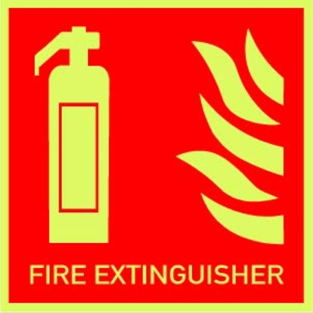 NIGHT GLOW FIRE EXTINGUISHER